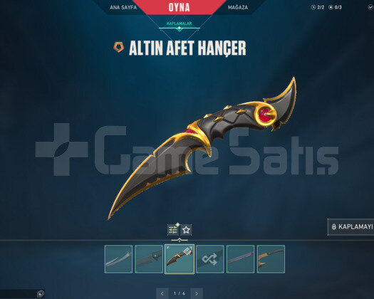 TR/Altın Afet Bıçak/Yağmacı phantom/+69 Skin