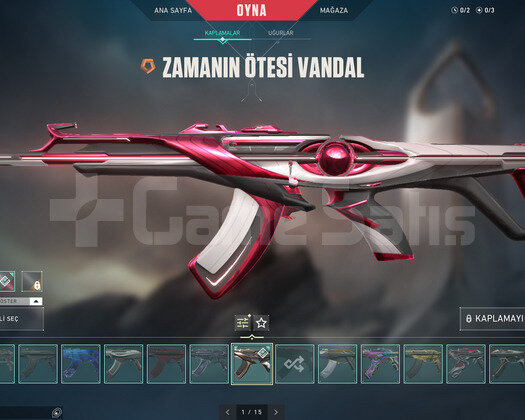 İNDİRİM/HER SİLAH DOPDOLU/11 BIÇ/15 VANDAL/13 PHAN
