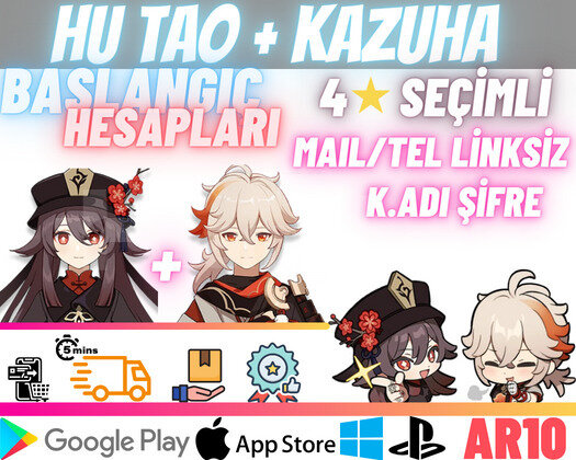 EU | AR10 Hu Tao + Kazuha - Süper Başlangıç