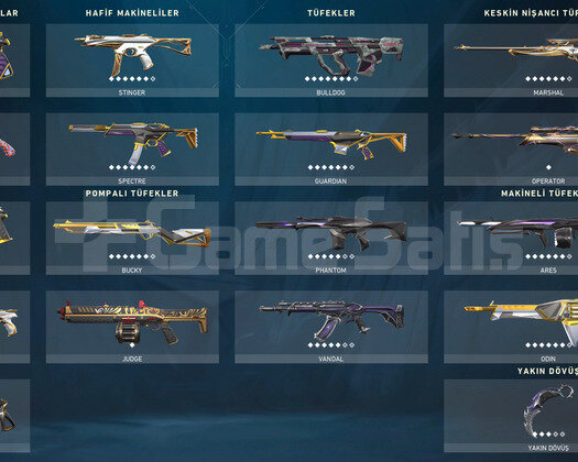 PAZAR İNDİRİMİ/19Bıç/13 Vandal/16 Phantom/Dopdolu
