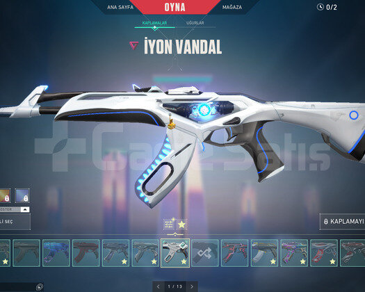 PAZAR İNDİRİMİ/11Bıçak/13 Vandal/11Phantom/Dopdolu