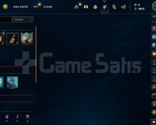 Lol 63 Level 21 Kostüm +17 LP Silver Hesap