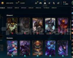 Lol 63 Level 21 Kostüm +17 LP Silver Hesap