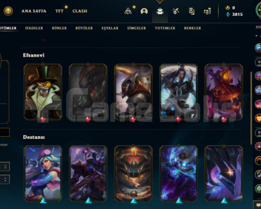 Lol 63 Level 21 Kostüm +17 LP Silver Hesap