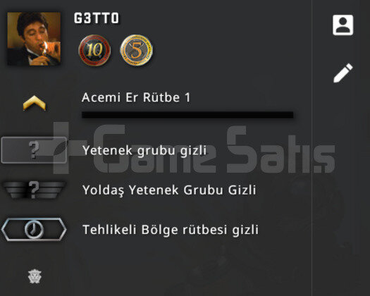 2 MADALYALI 10+5 ROZETLI PRIME CSGO HESAP