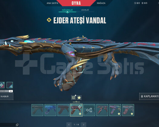 TR 8 Şahane Bıçak Ejder Vandal +107 Skin