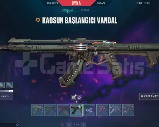 TR 7 Şahana Bıçak Kaos Vandal +120 Skin