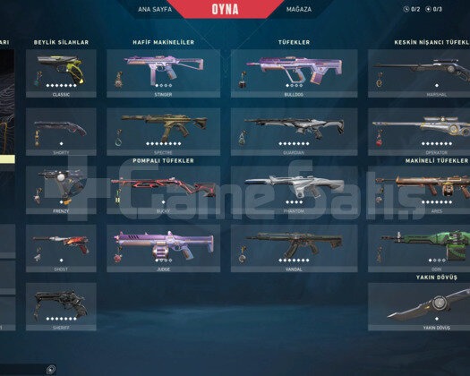 TR 7 Şahana Bıçak Kaos Vandal +120 Skin
