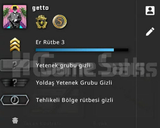 5+SADAKAT ROZET FULL PRIME SIFIR CSGO HESAP