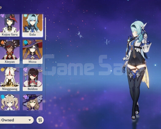 AR 30 C1 Eula + Albedo R5 Cinnabar Mona + Rate Up