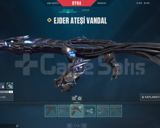 TR 3 Şahane Bıçak Ejder Vandal +67 Skin