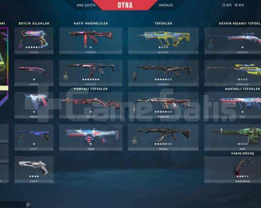 TR 6 Şahane Bıçak Işık Muhafızları Vandal +67 Skin
