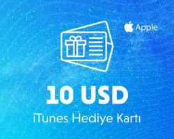 10 Usd iTunes Hediye Kartı