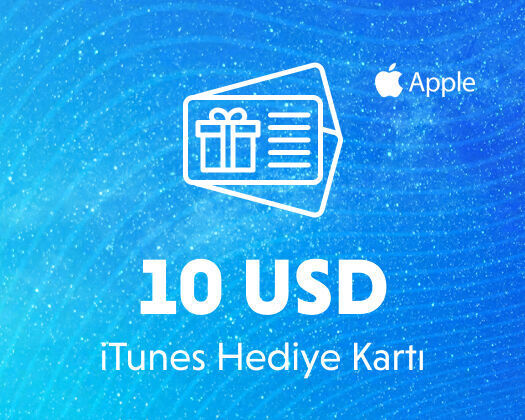 10 Usd iTunes Hediye Kartı