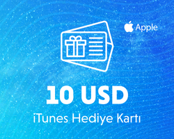 10 Usd iTunes Hediye Kartı