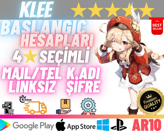 EU | AR10 Klee - Temiz Başlangıç Hesapları