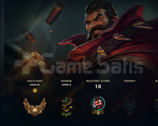 GOLD 4 EUW HESAP
