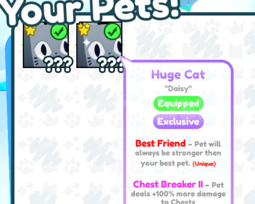 2x Huge Cat