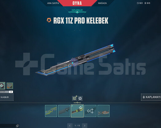 YAĞMACI VANDAL VE RGX 11Z PRO KELEBEK TR HESAP