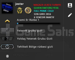2 MADALYALI CSGO PRIME HESAP MAGAZA ULKESI TURKIYE