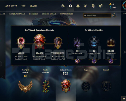 GOLD 4 F/P UCUZ KALİTELİ HESAP