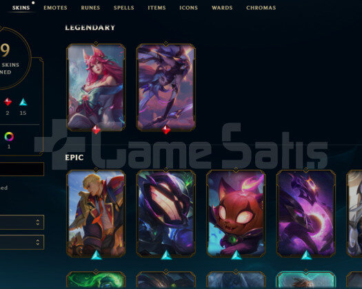 EUW ELLE KASILMIŞ BOL KOSTUMLU HESAP!