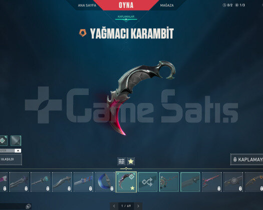 TR| YAĞMACI KARAMBİT ONİ PHANTOM YAĞMACI VANDAL