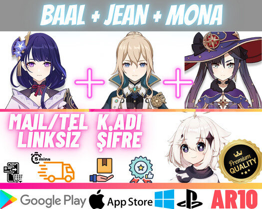 EU | AR10 Baal + Jean + Mona - Süper Başlangıç