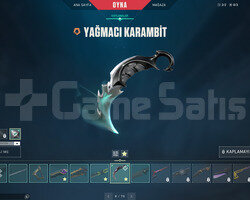 YAĞMACI KARAMBİT VE 7 EFSANE VANDAL TR HESAP