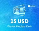 15 Usd iTunes Hediye Kartı