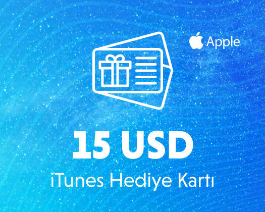 15 Usd iTunes Hediye Kartı