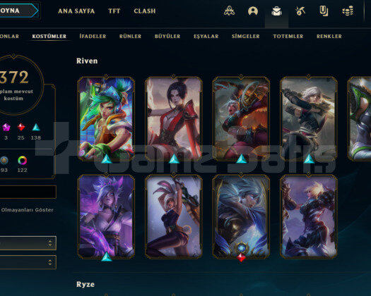 EUW ÖMÜRLÜK HESAP BOL SKİN