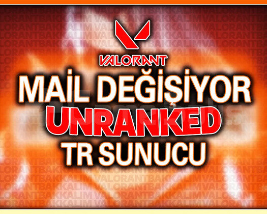 TR SUNUCU/ MAİL DEĞİŞEN UNRANKED HESAPLAR