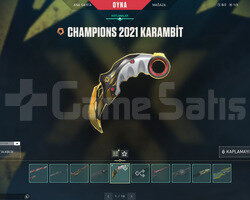 CHAMPİONS KARAMBİT VE 14 VANDAL TR HESAP