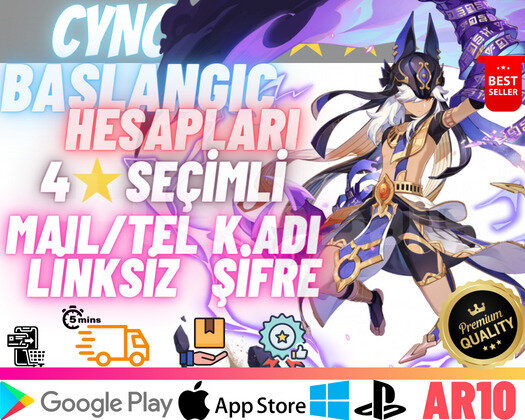 EU | AR10 Cyno - Temiz Başlangıç Hesapları