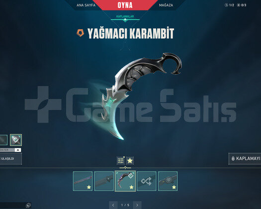 YAĞMACI KARAMBİT VE YAĞMACI VANDAL TR HESAP