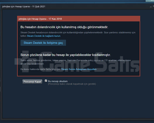 TAKAS BANLI SEÇKİN HESAP REKO YOLDAŞ GİRİYOR