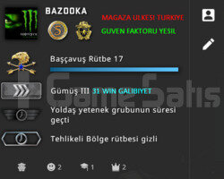 2 MADALYA MAGAZA ULKESI TURKIYE CSGO PRIME HESAP