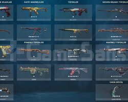 TR Bölge/Reaver Set/Gaia Vandal/Ejder Op/+100 Skin