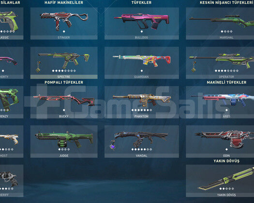 İNDİRİM/Rgx Set/Reaver Karambit/11 Vandal Dopdolu