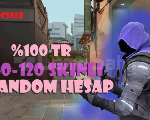 100TR 50-120 GARANTİ SKİNLİ RANDOM HESAP!