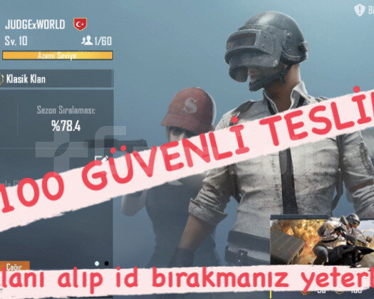 10 SV PUBG KLAN İSİM DEĞİŞTİRME AKTİF