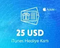 25 Usd iTunes Hediye Kartı