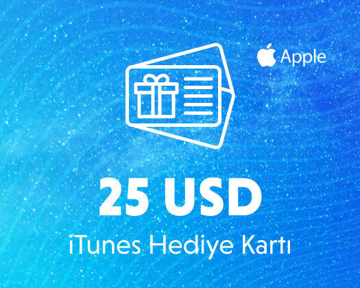 25 Usd iTunes Hediye Kartı