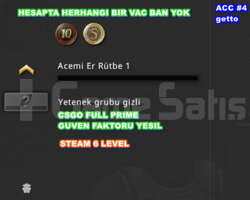 2 JETONLU CSGO FULL PRIME