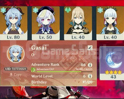 AR46 GANYU+AYAKA+QİQİ+JEAN 43 FRAGİLE RESİN