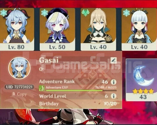 AR46 GANYU+AYAKA+QİQİ+JEAN 43 FRAGİLE RESİN