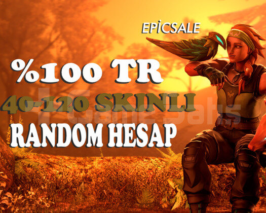 100TR 40-120 GARANTİ SKİNLİ RANDOM HESAPLAR !!!