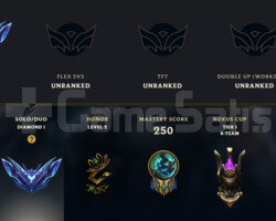 EUW D1 71SKIN 15K MAVI OZ