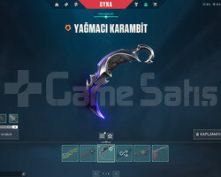 YAĞMACI KARAMBİT VE ASİL VANDAL TR HESAP